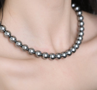 Black Pearl Necklace