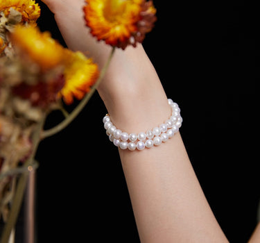 Double Pearl Bracelet